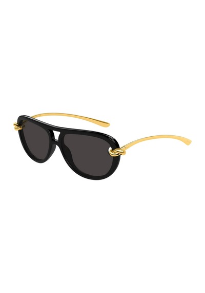 Bottega Veneta 1418s 005 58-15 Güneş Gözlüğü Siyah
