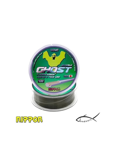 Nippon Ghost 180 Mt Fluorocarbon Misina 0.30 MM