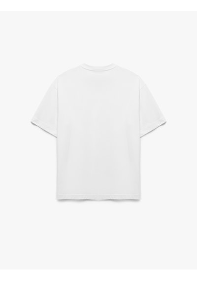 Koton Kısa Kollu Bisiklet Yaka Pamuklu Basic Oversize Tişört Beyaz 6wam10087hk Beyaz
