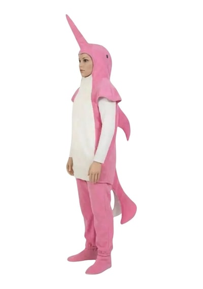 Yunus Balığı Kostümü Yetişkin Pembe