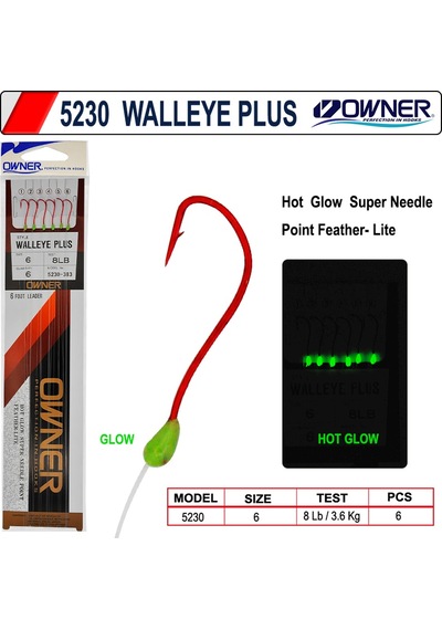 Owner 5230 Ghost Leader Walleye Plus Hazır Takım 2