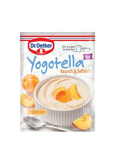 Dr. Oetker Yogotella 77 G Kayısılı&şeftalili Pratik Tatlı Karışımı 5'li Avantaj Paketi - 5 Adet Tarı