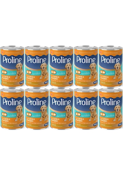 Pro Line Kuzu Etli ve Bal Kabaklı Yetişkin Köpek Konservesi 10 x 395 G