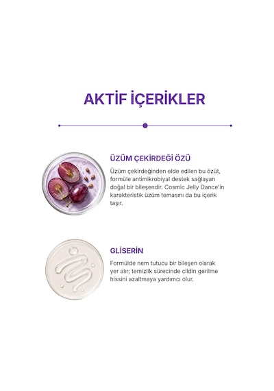 Thalıa Mood Boost Cosmıc Jelly Dance Duş Jeli Üzüm Çekirdeği