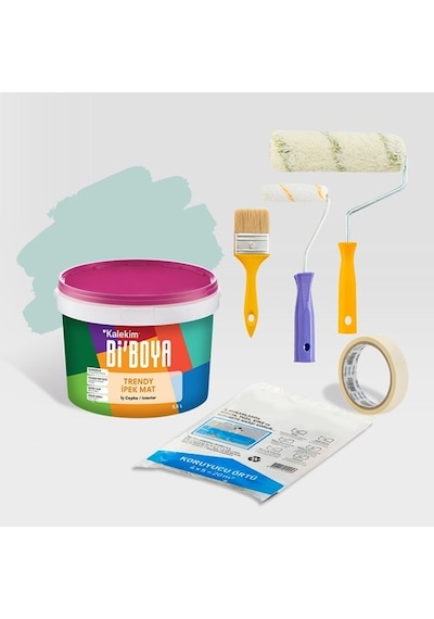 Bi Boya Tek Oda Boyama Seti 2.5 L Tuna