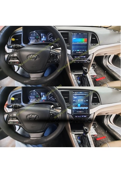 Snp Serisi Hyundai Elantra 2015 İle 2018 Uyumlu 9.7 İnç Tesla Ekran 6-128 Gb Hafıza Carplay Android Auto Ve Geri Görüş Kameralı Multimedya Sistemi 9.7''
