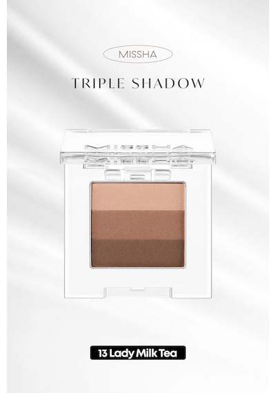 Missha Triple Shadow No.13 Lady Milk Tea