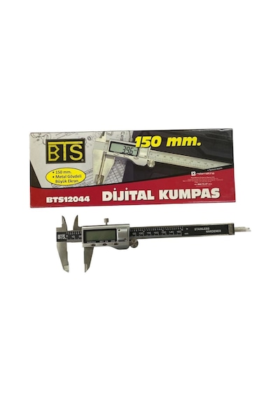 Mey İthalat Bts 12044 Dijital Kumpas 150 Mm