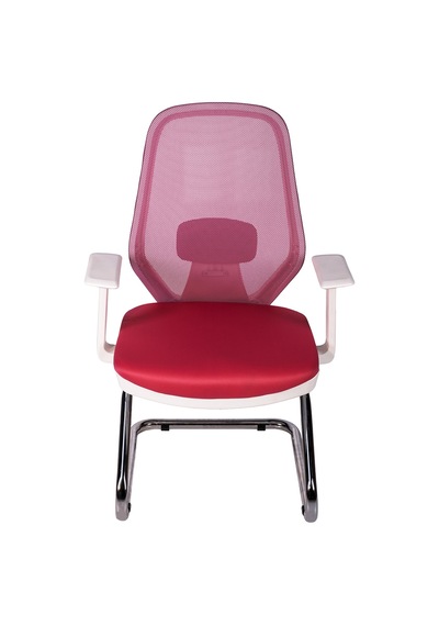 Ofisbazaar Dali Beyaz Fileli Misafir Koltuğu Ergonomik Toplantı Ve Bekleme Koltuğu Pembe Pembe Ofisbazaar Dali Beyaz Fileli Misafir Koltuğu Ergonomik Toplantı Ve Bekleme Koltuğu Pembe Pembe