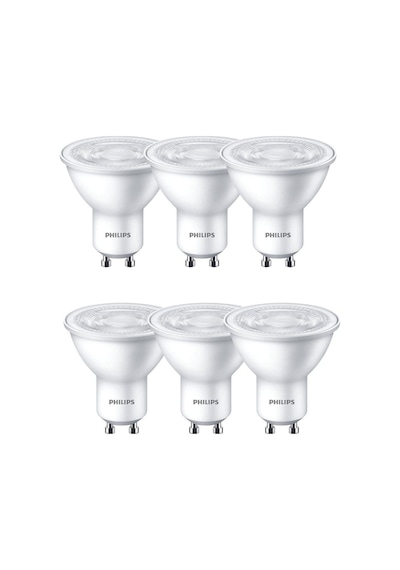 Philips Led Spot 50W Gu10 Sarı Işık 2700K 6Lı