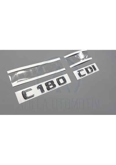 Mercedes Cl Serisi Cl203 2001-2011 C180 Cdi Bagaj Yazı Seti