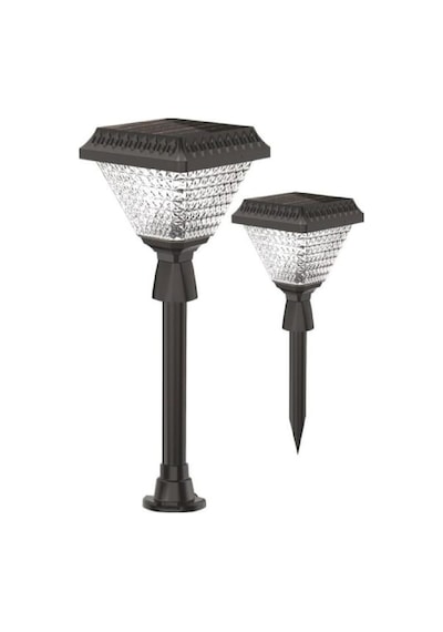 Cata Ct-7317 30w Solar Led Çim Diregi Siyah