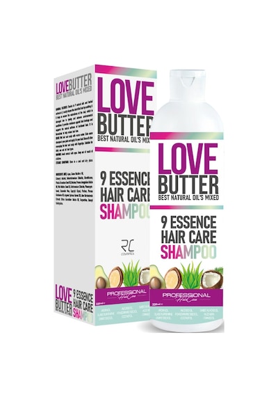 Love Butter ( 9 ) Özlü Saç Besleyici Komple Saç Bakım Şampuanı 330 ML