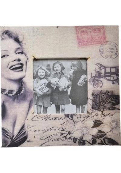 Decotown Marilyn Monroe Tasarım Ahşap Resim Fotoğraf Çerçevesi