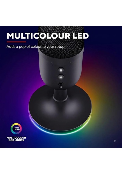 Usb Streaming Mikrofon Pc Podcast Twitch Discord Asmr Youtube Playstation 5 Kondansatörlü Oyun Mikrofonu Yayıncı Mas