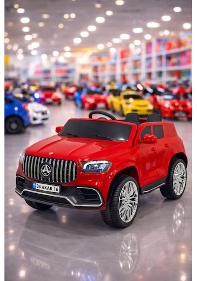 Miracle 12v Uzaktan Kumandalı Akülü Araba Suv Model Çocuk Arabası Kırmızı