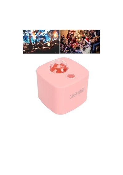 Jasper Pembe Night Light Renkli Gökyüzü Lambası Pembe