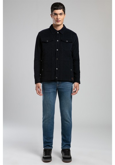 Lee Cooper Preston Erkek Kadife Ceket Koyu Lacivert-21114 Lacivert