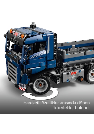 LEGO® Technic Damperli Kamyon 42203 - 9 Yaş ve Üzeri İnşaat Seven Çocuklar için Yaratıcı Oyuncak Yapım Seti (462 Parça)