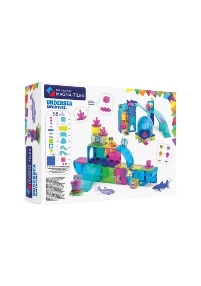 Magna-tıles - Undersea Adventure Manyetik Bloklar - 58 Parça