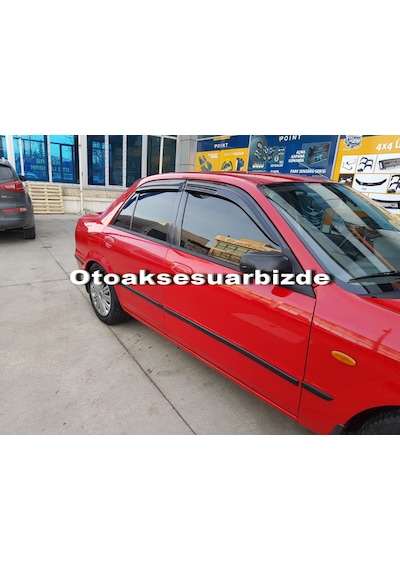 Mazda 323 Mügen Cam Rüzgarlığı Bj Kasa Sedan 1999-2003 Arası 4 Lü N11.12983