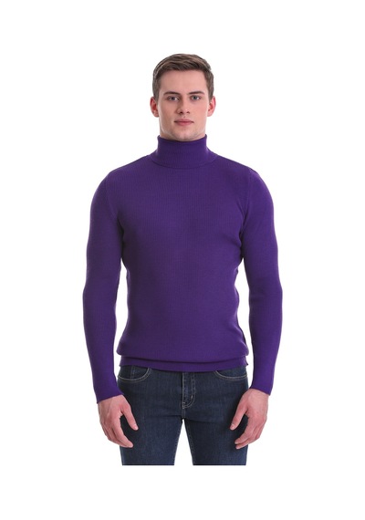 Hatemoğlu Mor Slim Fit Fitilli Balıkçı Yaka Yünlü Triko Kazak 34232023a010 Mor Hatemoğlu Mor Slim Fit Fitilli Balıkçı Yaka Yünlü Triko Kazak 34232023a010 Mor