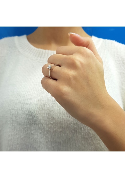 Lova 0,19 Karat Pırlanta Tektaş Yüzük - 1040013
