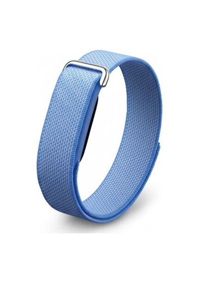Google Fitbit Air Uyumlu Krd-03 Hasır Kordon - Açık Mavi