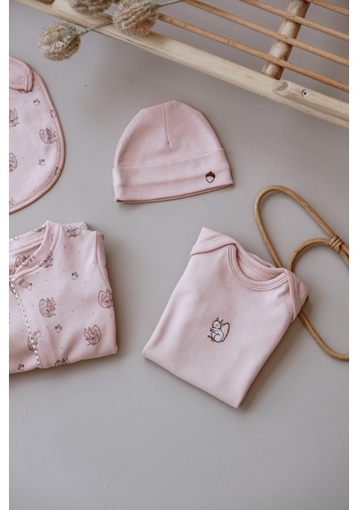Oh La La Koala Somon Sincap Serisi 4lü Yenidoğan Set 0-3 Ay Pembe