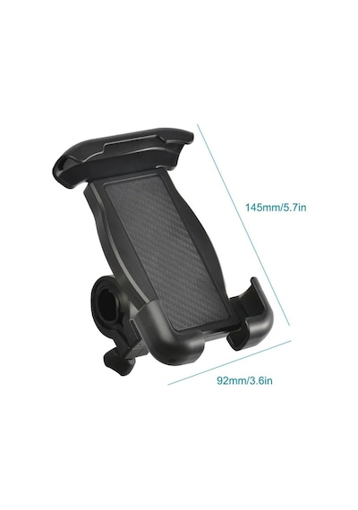 Ht-t45 Motosiklet Telefon Tutucu Bisiklet Telefon Tutucu Motor Ve Siyah