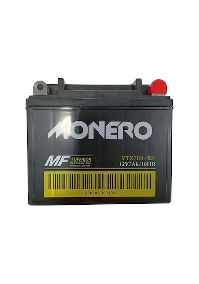 Monero Kuru Akü Ytx-7Dl-Bs Mondıal Kt125 125Mc Mc‑X Kt 150Mc Xt‑X (531399130)