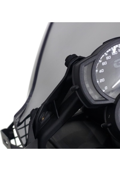 GP Kompozit BMW F 700 GS 2012-2017 Uyumlu Ön Cam Siyah 44 cm