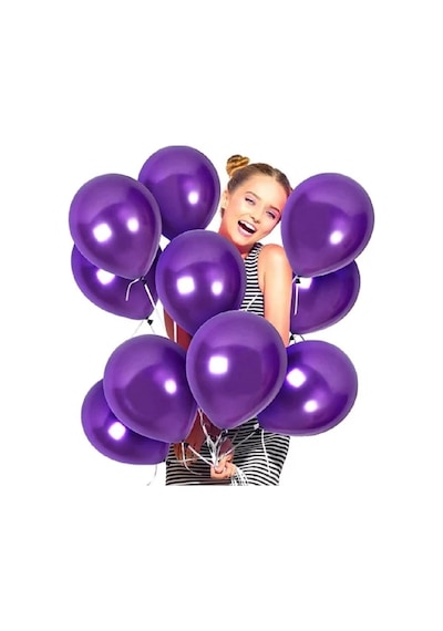 Vıp 100 Pcs Shıny Metallıc Purple Balloon Vıp Kalite Parlak Metalik Mor Balon Helyum Gazı Uyumludur Vıp 100 Pcs Shıny Metallıc Purple Balloon Vıp Kalite Parlak Metalik Mor Balon Helyum Gazı Uyumludur