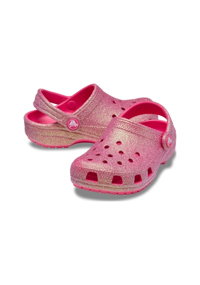 Crocs Classic Iridescent Glitter Cgk Dragon Fruit Fuşya