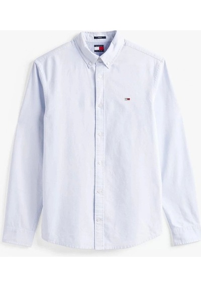 Tommy Hilfiger Erkek Oxford Gömlek Beyaz