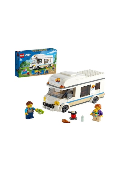 LEGO® City Tatilci Karavanı 60283-5+ Yaratıcı Oyuncak Yapım Seti - 190 Parça