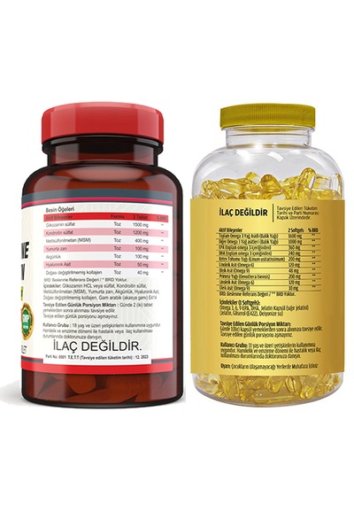 Nevfix Glucosamine Msm 120 Tablet & Flx Omega 3-6-9 90 Tablet