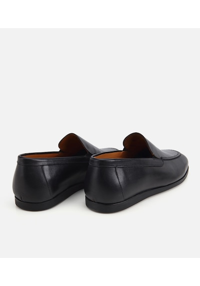Hotiç Erkek Deri Siyah Yumuşak Dokulu Klasik Loafer