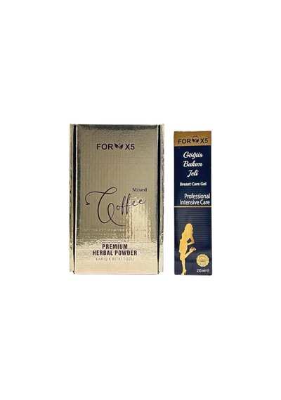 Coffee Bitkisel Kahve Karışımı Toparlayıcı Göğüs Bakım Jeli Filtre