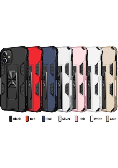 Apple Uyumlu iPhone 12 Mini Kılıf Wolverine Armour Case