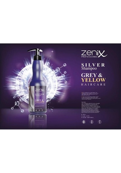 Zenix Turuncu Karşıtı Parlaklık Ve Canlandırıcı Silver Mor Şampuan 500 Ml
