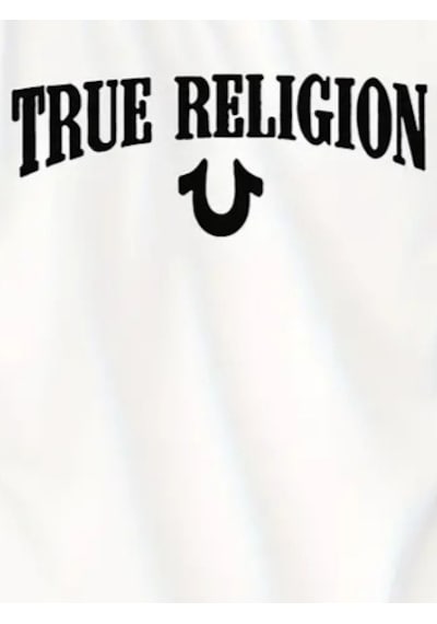 Erkek True Religion Baskılı Süprem T-shirt Beyaz