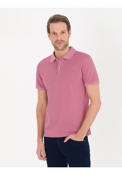 Pierre Cardin Erkek Gül Kurusu Tişört Basic 50262665-vr026 Gül Kurusu