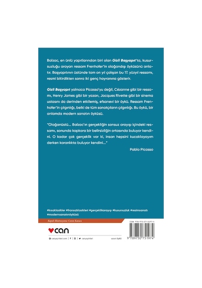 Gizli Başyapıt - Kısa Klasikler 38 - Honore de Balzac - Can Yayınları