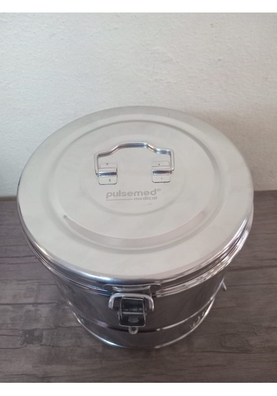 Pulsemed Paslanmaz Çelik Tromel 19 x 19 CM