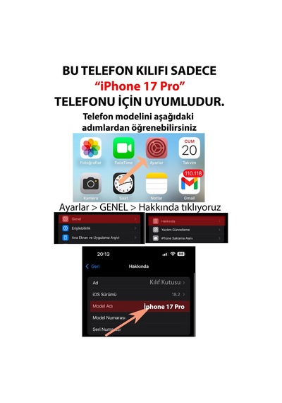 İphone 17 Pro Uyumlu Atatürk Temalı Asalet Ve Bozkurt Baskılı Silikon Kılıf