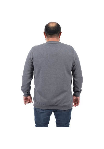 Moc Grande Mocgrande Gipeli Sweat Bisiklet Yaka Wreath 22713 Antrasıt Antrasit