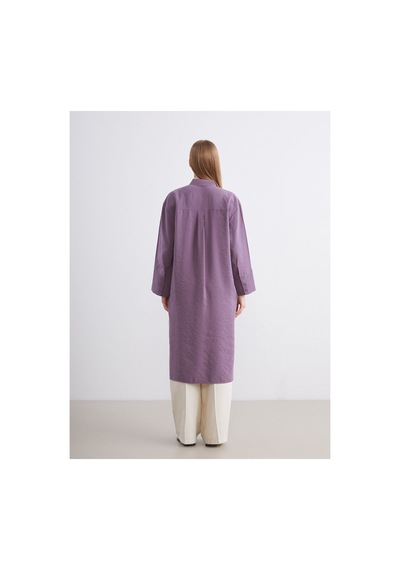 LC Waikiki Alıta Cıty Farkıyla Lcw Modest Mor Oversize Modal Karışımlı Kadın Gömlek Tunik Mor - 931522775 Mor LC Waikiki Alıta Cıty Farkıyla Lcw Modest Mor Oversize Modal Karışımlı Kadın Gömlek Tunik Mor - 931522775 Mor