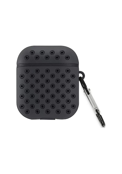 Airpods Uyumlu 2 2.nesil Spor Delikli Kılıf - Siyah-siyah