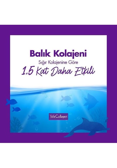 Biomet Wecollagen 45 Tablet Tip-2 Type-2 Kolajen Balık Kolajeni
